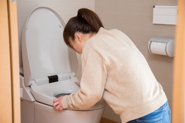 妊婦の体調悪化