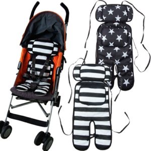 ベビーカー用背面装着型の保冷シート