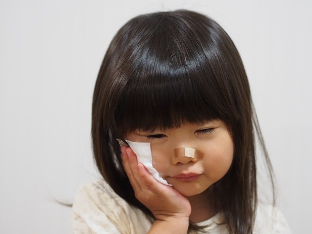 幼児の怪我