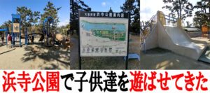 正月で暇だから浜寺公園で子供達を遊ばせてきた