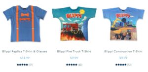 ブリッピーのTシャツ