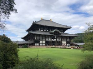 東大寺の大仏殿の外観