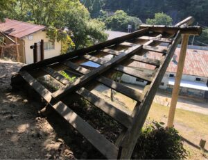 フィールドアスレチック13守護のぼりの全体像