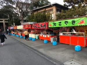 紀州東照宮の出店