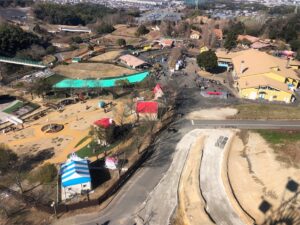 ハーベストの丘の観覧車からの景色